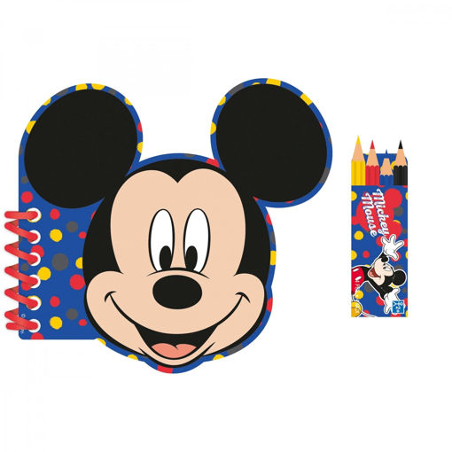 Picture of MICKEY MOUSE ACTIVITY COLOURING KIT - 4PK